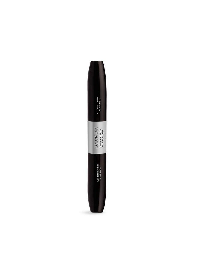 Duo Mascara, Carbon Black, 4Ml | Lengthening | Volumizing | Smudge-Proof And Waterproof