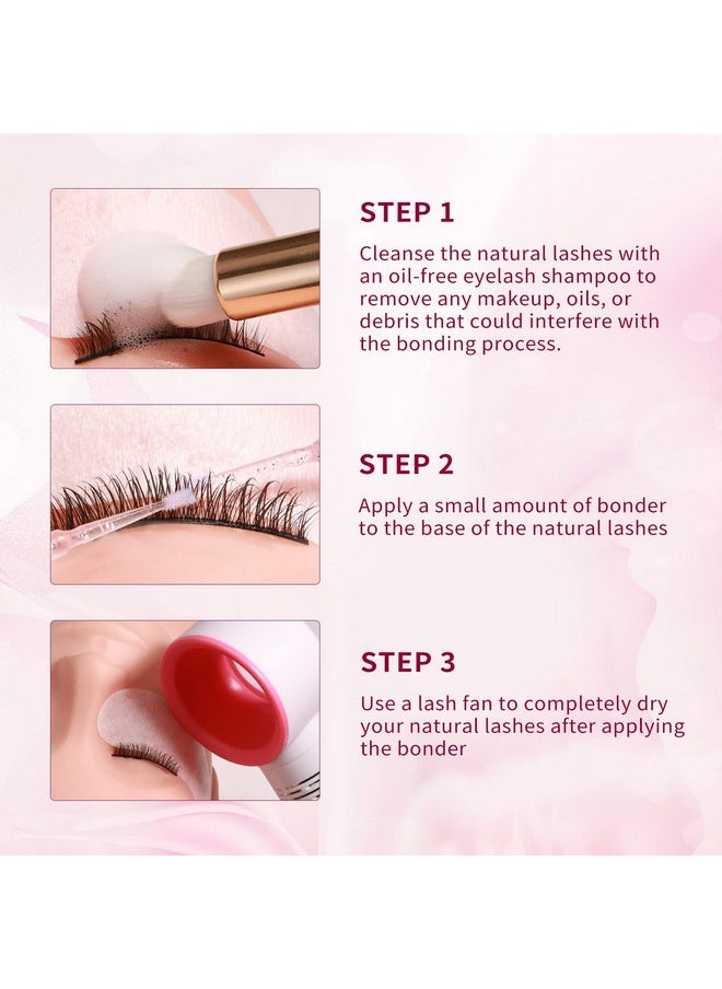 Super Lash Bonder For Eyelash Extensions. Glue Accelerator, Lash Sealant, Adhesive Companion, Reducing Glue Fumes And Extending Eyelash Retention Time. Professional Eyelash Supplies 15Ml