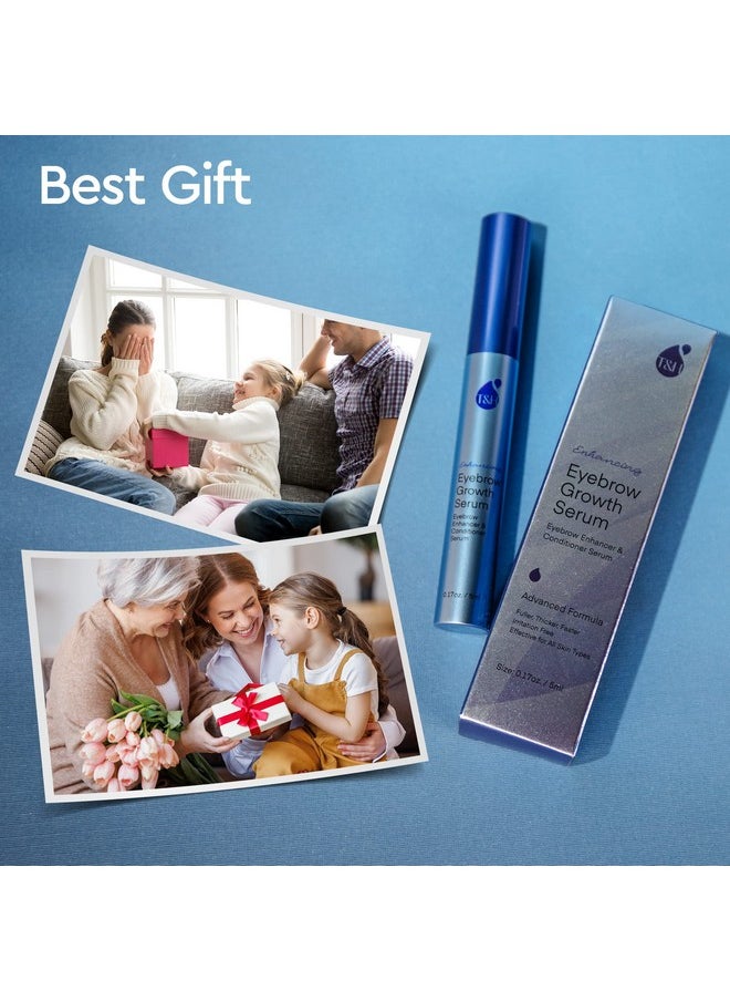Eyebrow Growth Serum - Natural Eyebrow Serum And Enhancer For Thicker Brows And Grow Bows Faster, Longer, Fuller - 5Ml