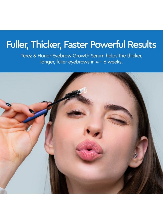 Eyebrow Growth Serum - Natural Eyebrow Serum And Enhancer For Thicker Brows And Grow Bows Faster, Longer, Fuller - 5Ml