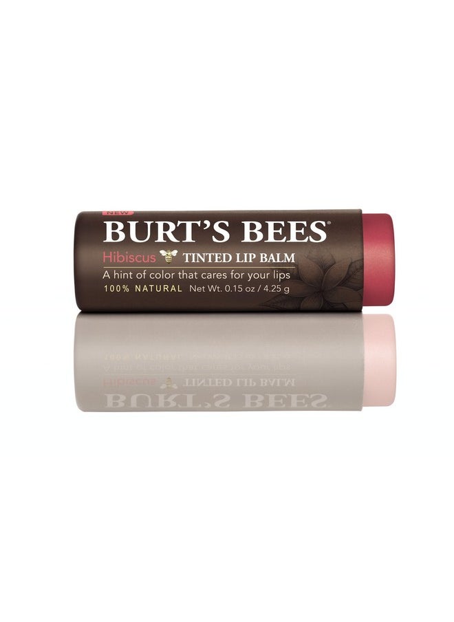 Tinted Lip Balm 0.15 Ounce (Pack Of 2) Hibiscus