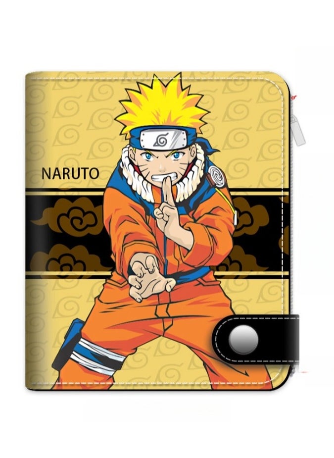 New Naruto Printed Waterproof Wallet