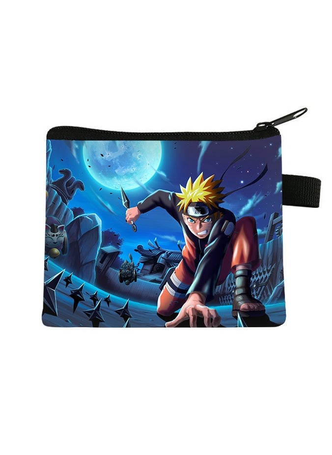 New Naruto Printed Waterproof Wallet