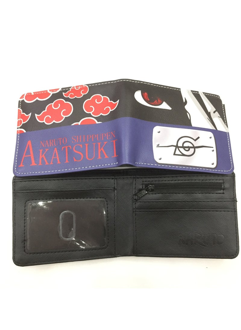 New Naruto Printed Waterproof Wallet