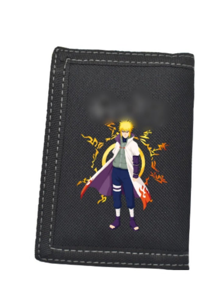 New Naruto Printed Waterproof Wallet