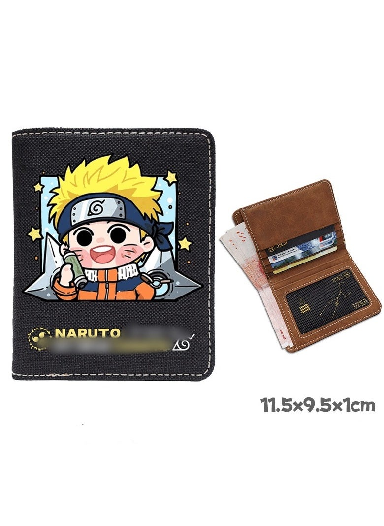 New Naruto Printed Waterproof Wallet