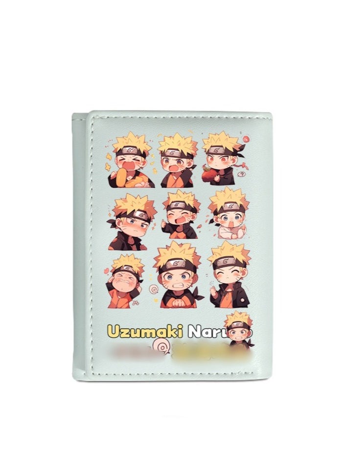 New Naruto Printed Waterproof Wallet