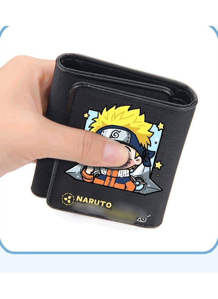 New Naruto Printed Waterproof Wallet