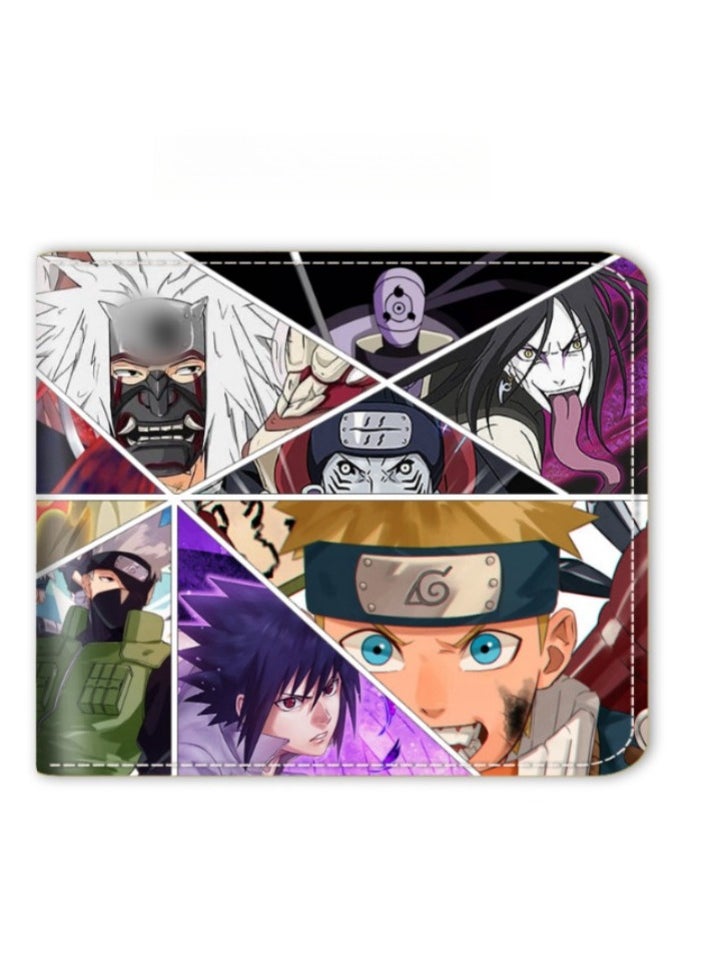 New Naruto Printed Waterproof Wallet