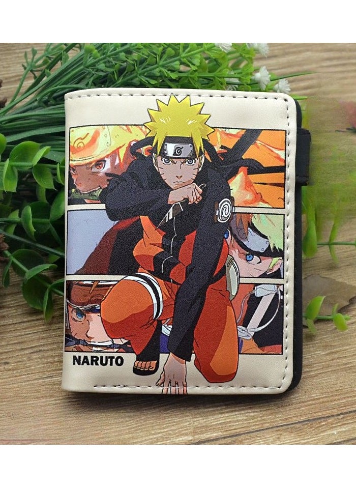 New Naruto Printed Waterproof Wallet