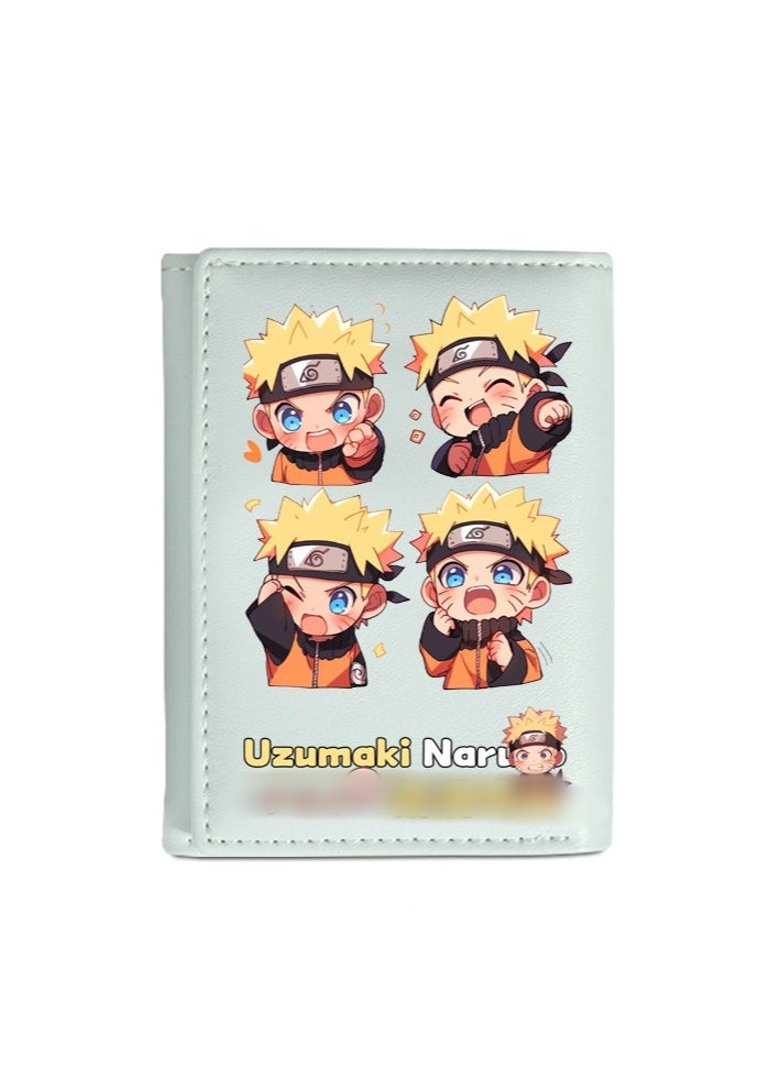 New Naruto Printed Waterproof Wallet