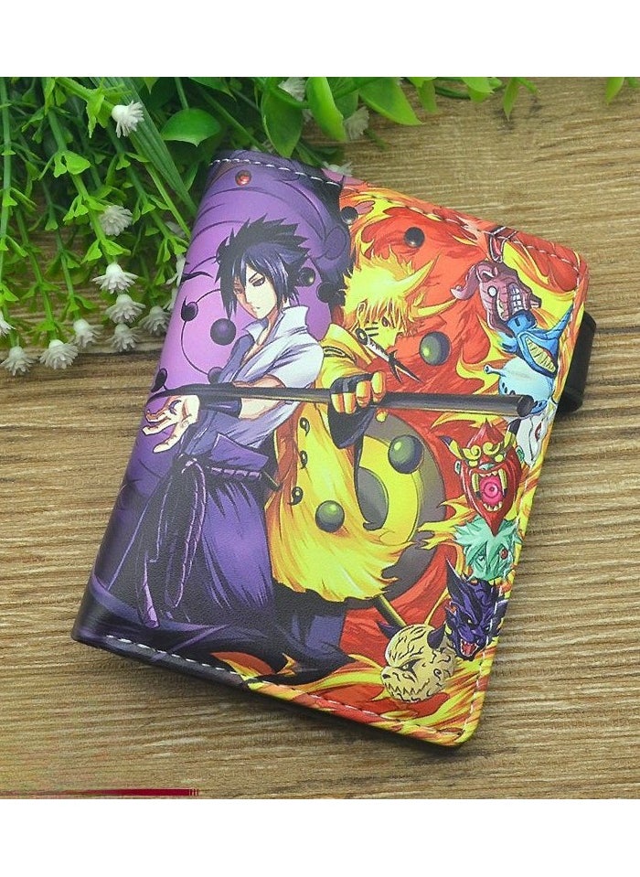 New Naruto Printed Waterproof Wallet