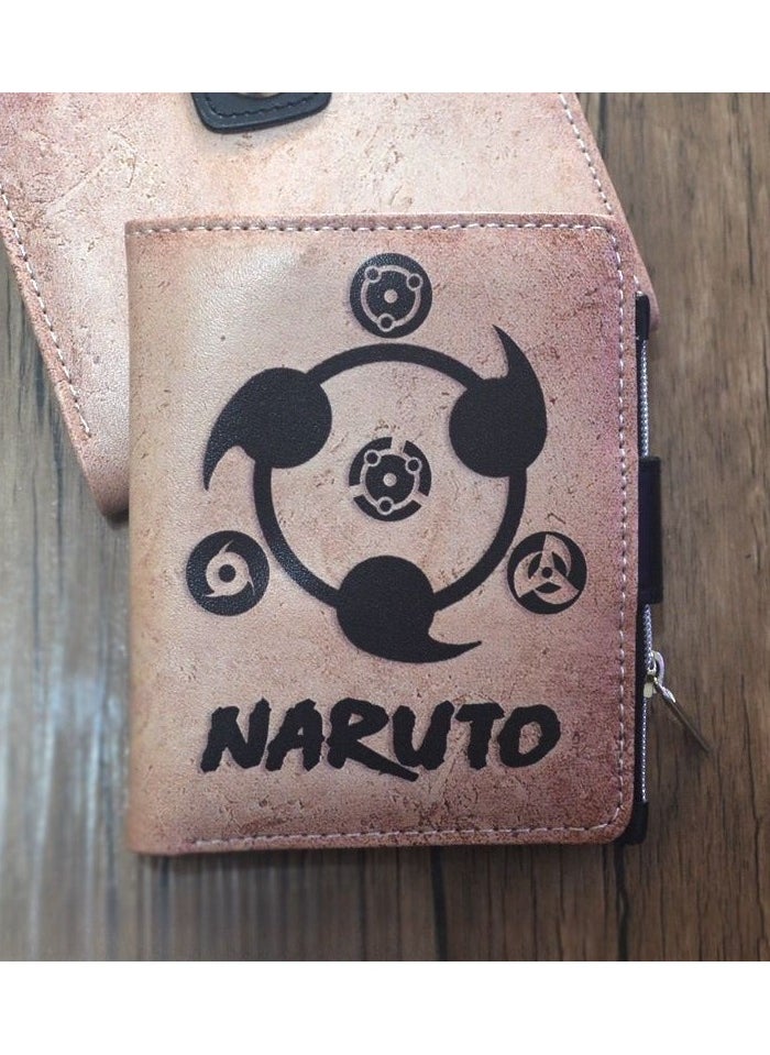 New Naruto Printed Waterproof Wallet