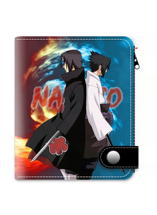 New Naruto Printed Waterproof Wallet