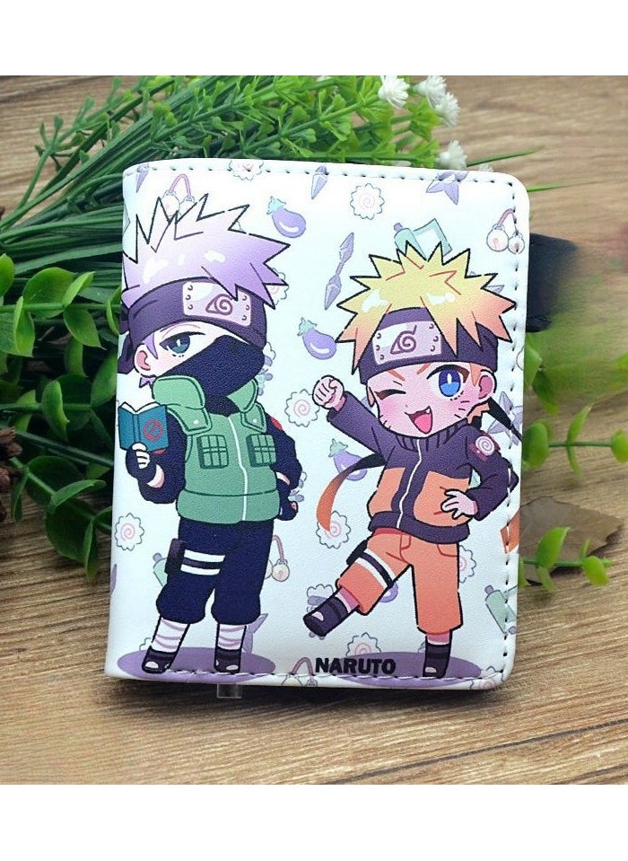 New Naruto Printed Waterproof Wallet