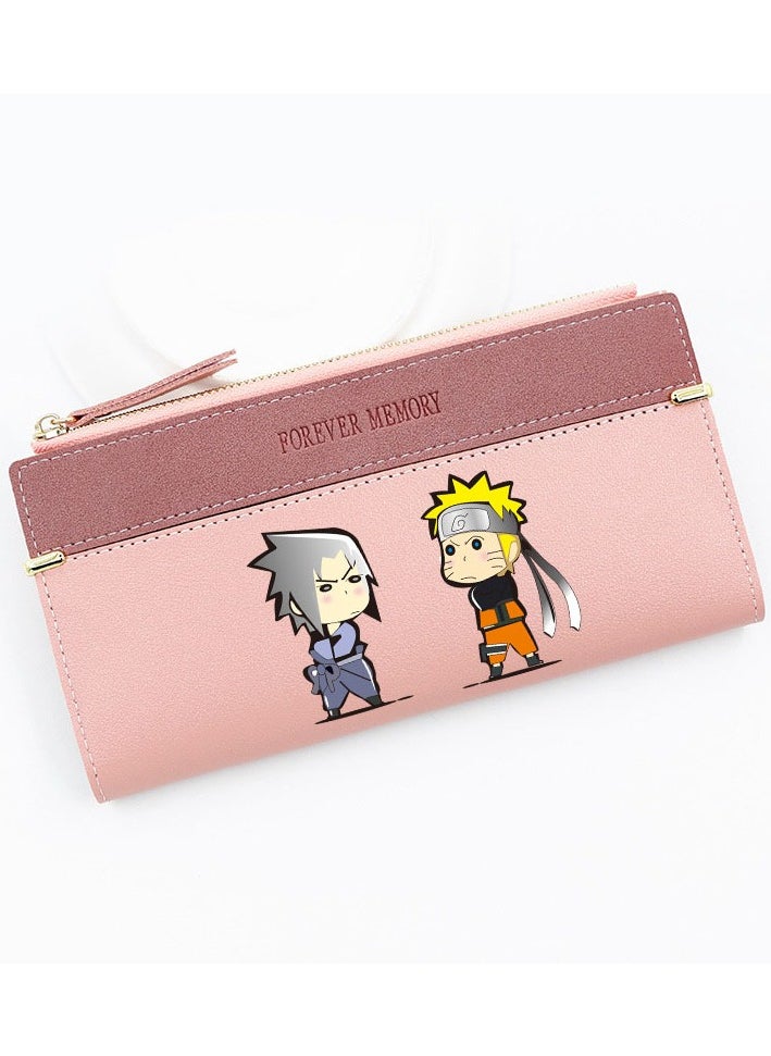 New Naruto Printed Waterproof Wallet