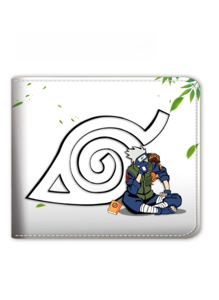 New Naruto Printed Waterproof Wallet