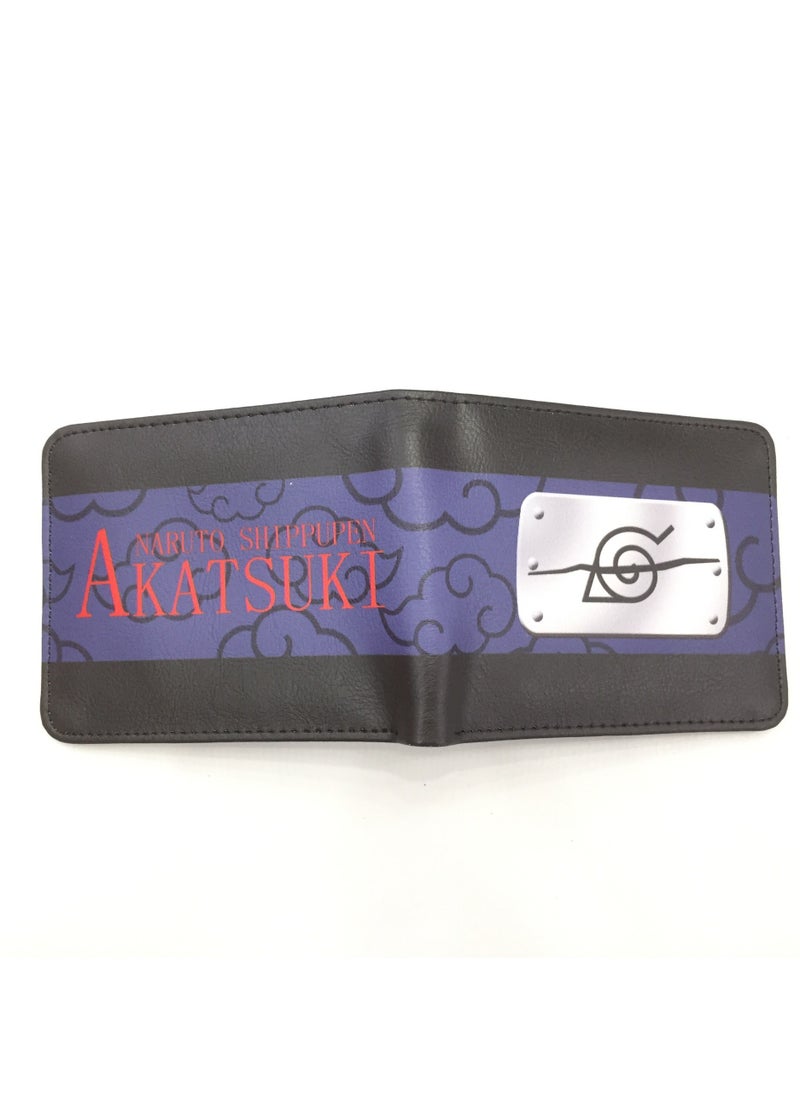 New Naruto Printed Waterproof Wallet