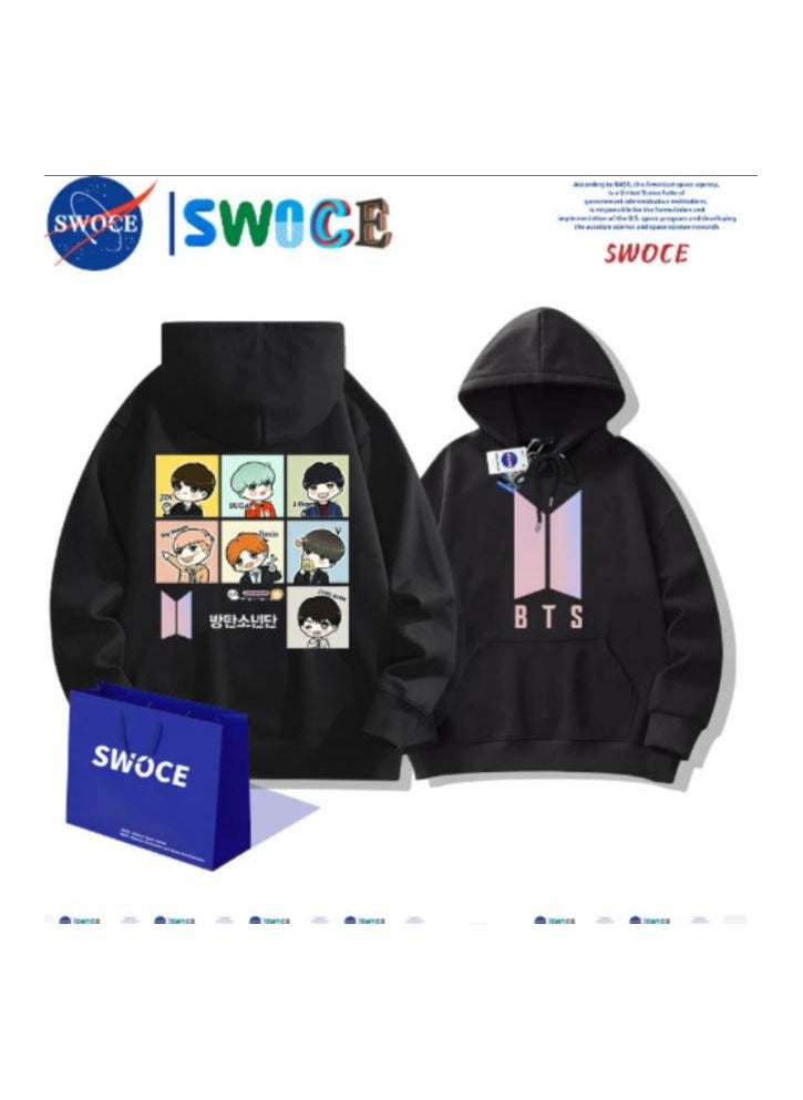 Fashionable And Trendy Men's Hooded Sweatshirt
