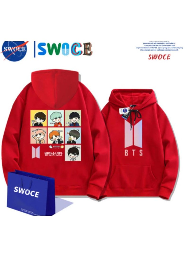 Fashionable And Trendy Men's Hooded Sweatshirt