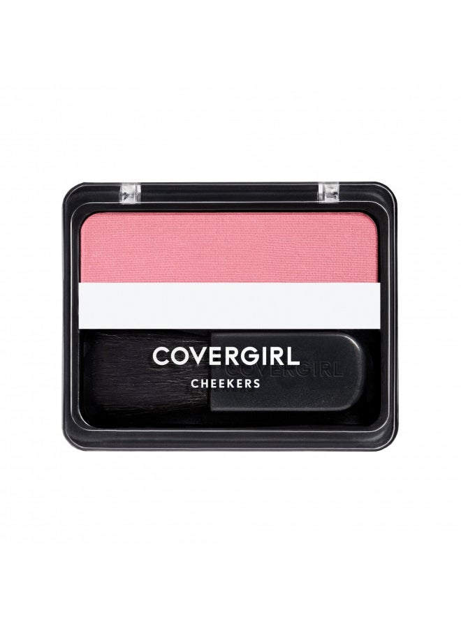 COVERGIRL Cheekers Blendable Powder Blush, Classic Pink, 1 Count (packaging may vary)