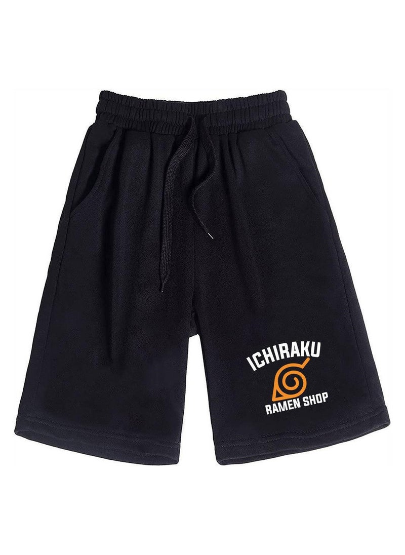 New Naruto 1951D Digital Printed Dragon Ball Double Layer Shorts