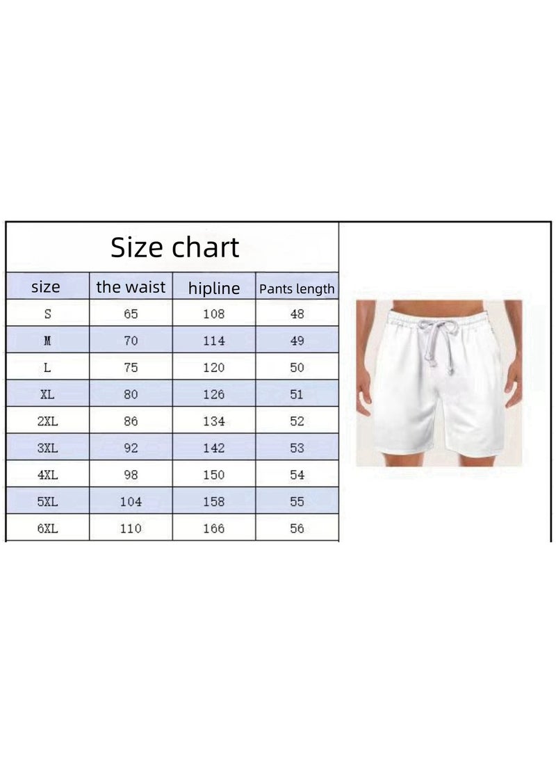 New Naruto 809D Digital Printed Dragon Ball Double Layer Shorts