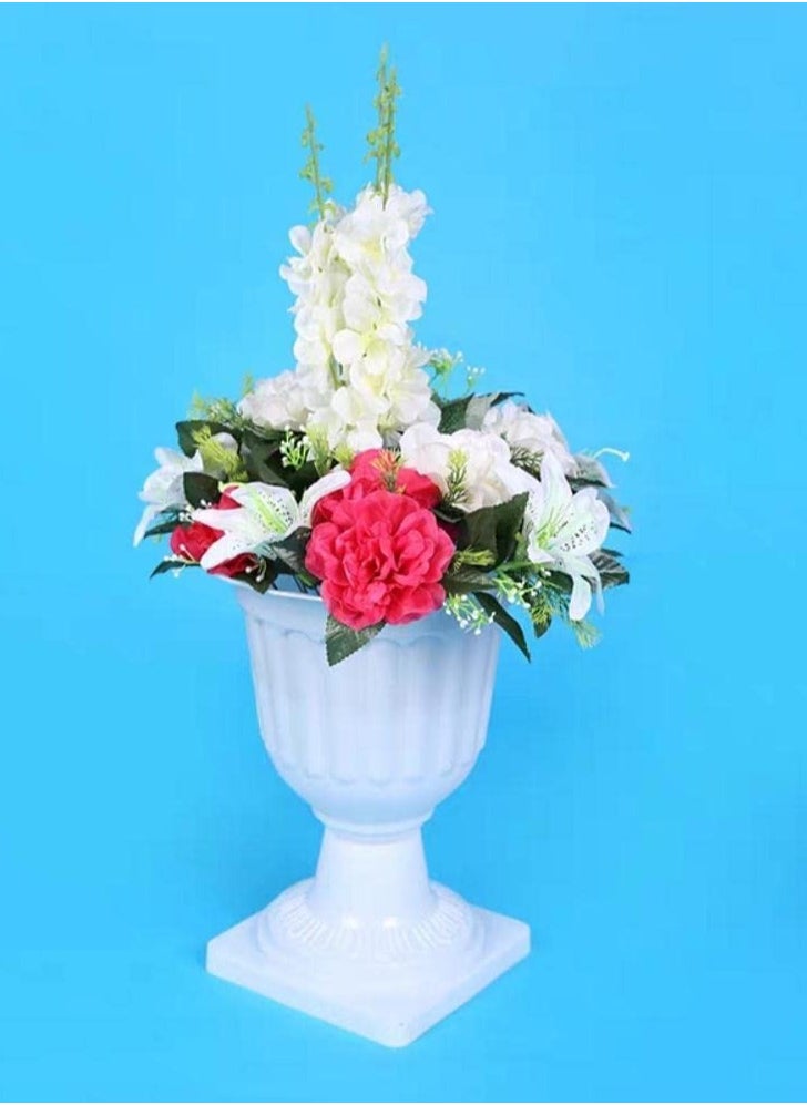 Flower Vase Plastic Pots Outdoor Plant Pots Plastic Flower Pots Plastic Gardening Pots Nursery Pot Flower Plant Container