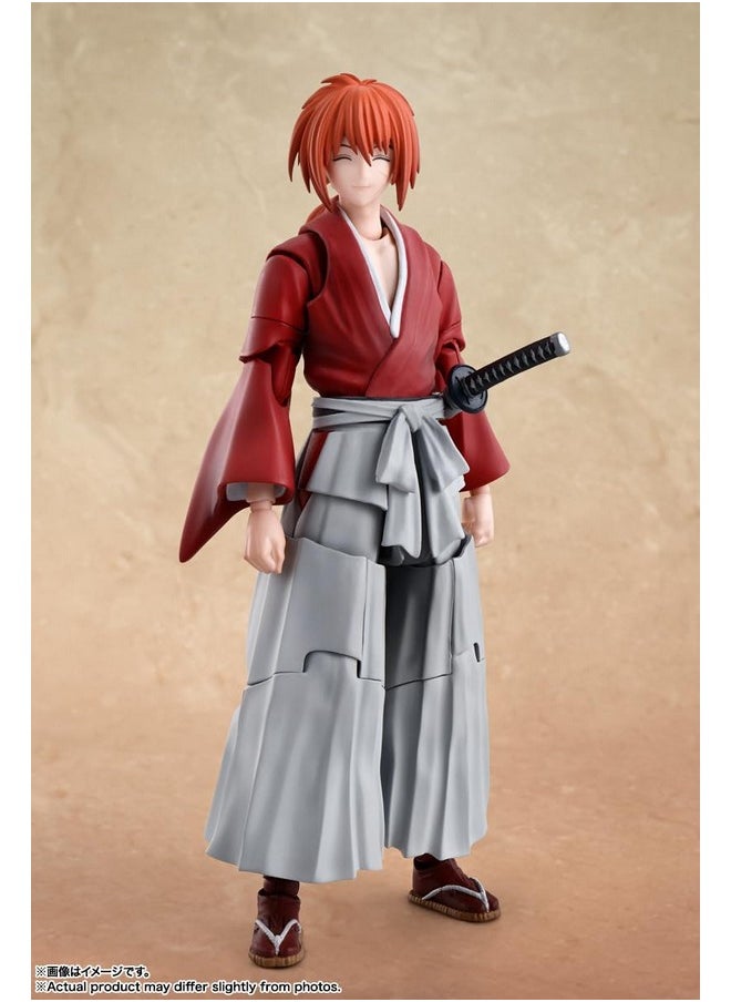 - Rurouni Kenshin: Meiji Swordsman Romantic Story - Kenshin Himura, Bandai Spirits S.H.Figuarts Action Figure