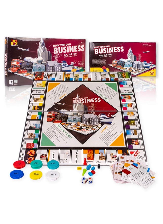 Toysbox Mind Your Own Business (Coin - Big), Multi Color, Big Kid