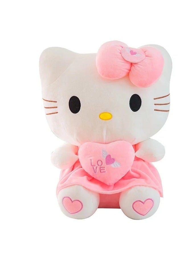 1-Piece Lovely Cartoon Cat Plush Toys Character Soft Stuffed Toys