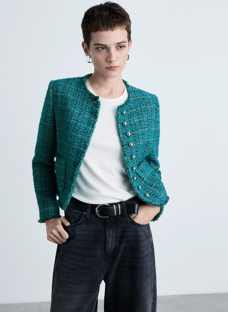 Pocket Tweed Jacket