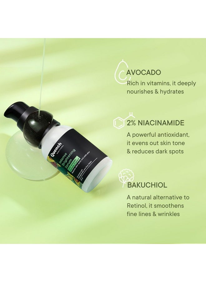 Quench 2% Niacinamide Intense Brightening Korean Serum For Pigmentation And Dark Spots | Serum For Face | Enhances Skin Texture | Reduces Fine Lines | Made In Korea (30Ml)