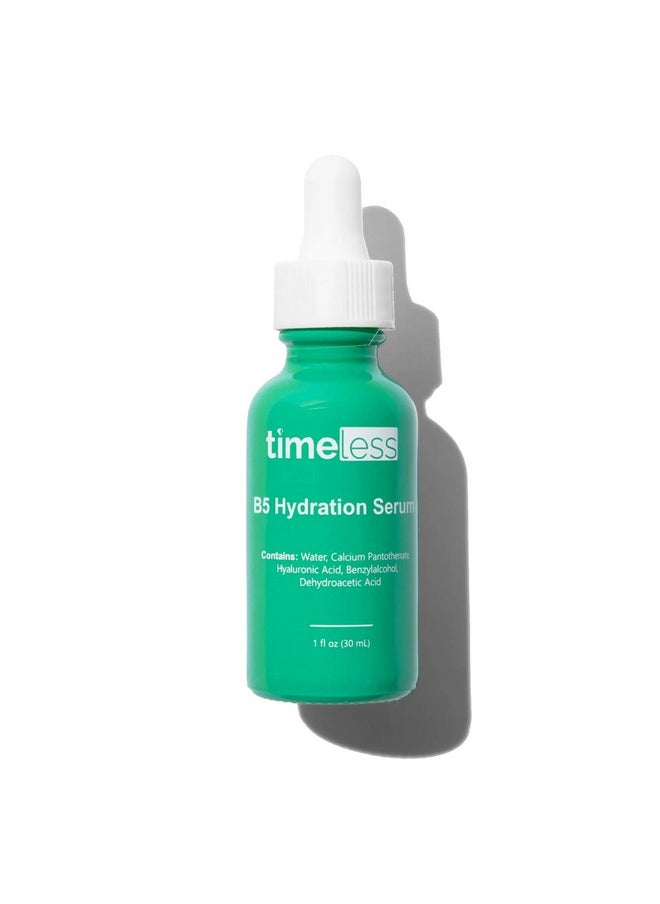 Vitamin B5 Serum - Hydrating Face Serum With Hyaluronic Acid - Oil-Free Skin Care Serum - Supports Skin Health - Face Serum For Oily Skin - Fragrance-Free Vitamin B5 Serum - 1 Oz