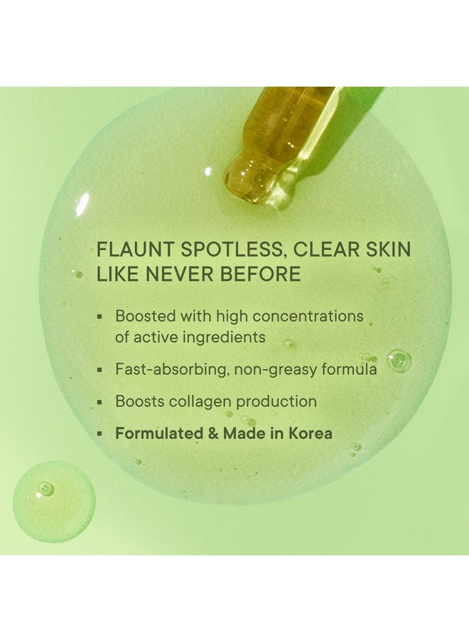 Quench Dark Spot Correcting Serum With Cica Herb Repair & Hyaluronic Acid | Concentrated Ampoule To Reduce Dark Spots | For Pigmented And Uneven Skin Tone | Made In Korea (30Ml)