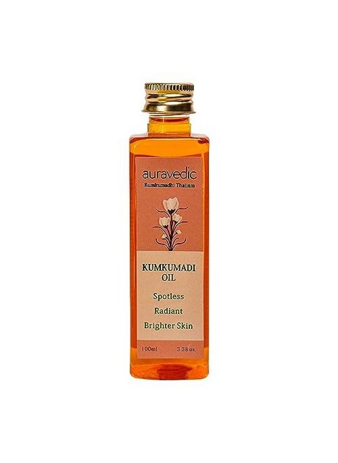 Kumkumadi Oil, 100 Ml. Kumkumadi Face Oil For Glowing Skin. Kumkumadi Tailam From Kerala.