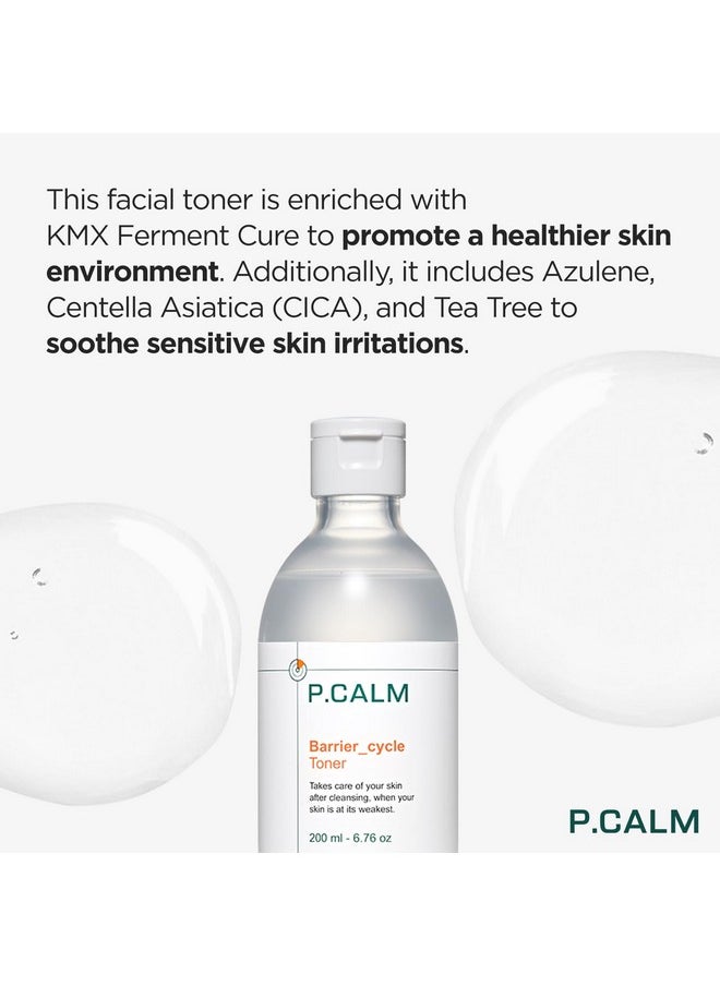 Barrier Cycle Toner 200Ml | Vegan Alcohol-Free Fragrance-Free Toner For Sensitive Skin | Korean Skincare