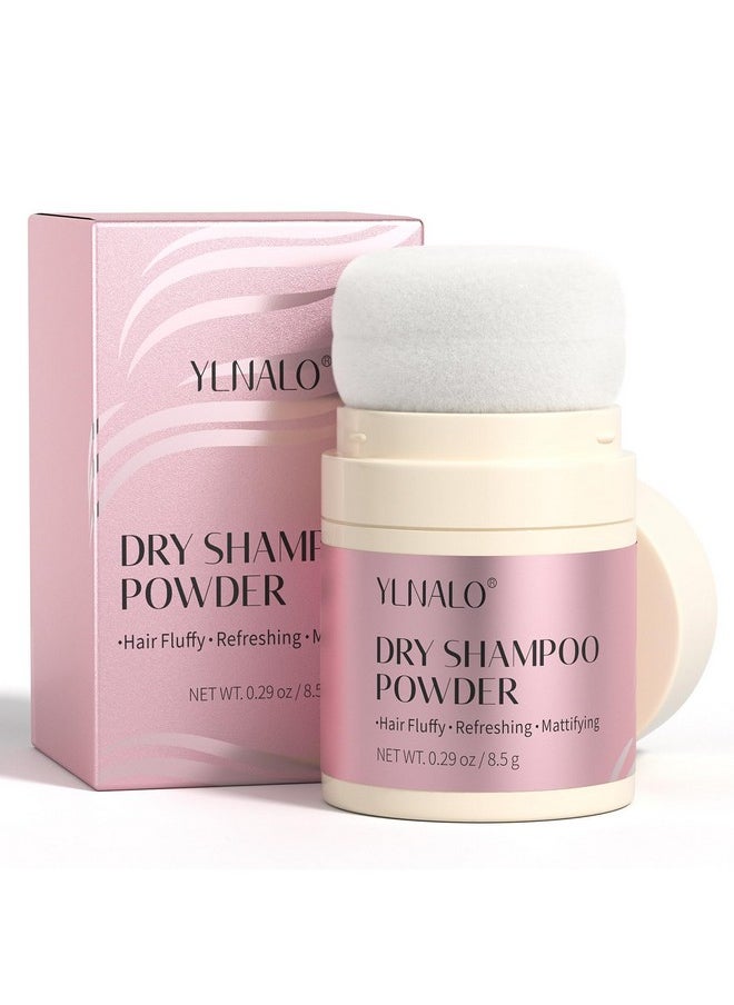 Dry Shampoo Powder, Mattifying Root Fuller Looking Refreshing Hair, Vegan, Non-Aerosol, No White Cast, Travel Size Dry Shampoo Suitable For Women And Men, 0.29 Oz