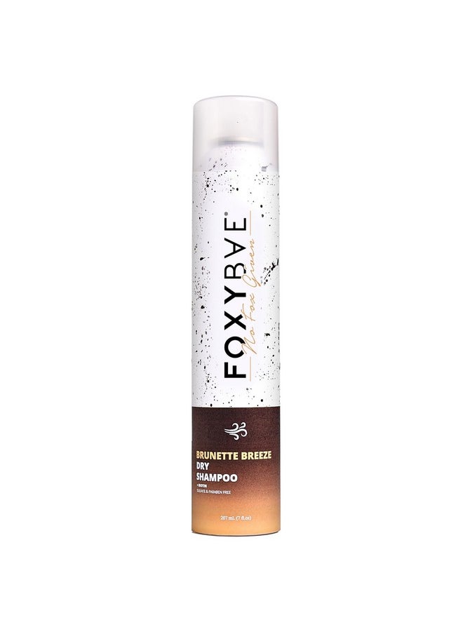 Dry Shampoo For Dark Hair - Brunette Breeze - Absorbs Excess Oil - Deodorizing, Quick Drying - Refreshing Volumizing, & Non-Toxic - Dark Brown & Brown Hair - For Women & Men - 7 Fl Oz