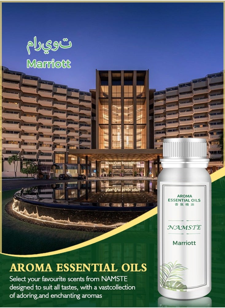 Hotel Aromatherapy Essential Oil From Aromatherapy Oil with Lily of the Valley, Moist Floral, Melon Fragrance Home Luxury Hotel Villa Fragrance Suitable For Yoga Relaxation And Sleep