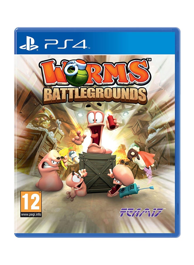 Worms Battlegrounds - PAL - PlayStation 4 - Strategy - PlayStation 4 (PS4)
