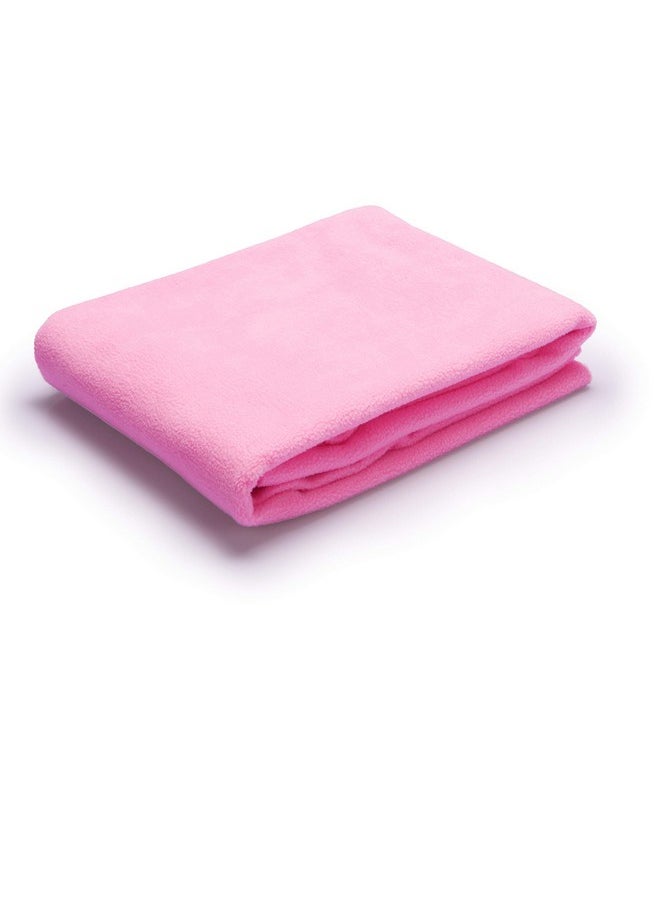 Reusable Washable Bed Protector Mattress Dry Sheet For Kids (Pink, Small, 70 X 50 Cm)