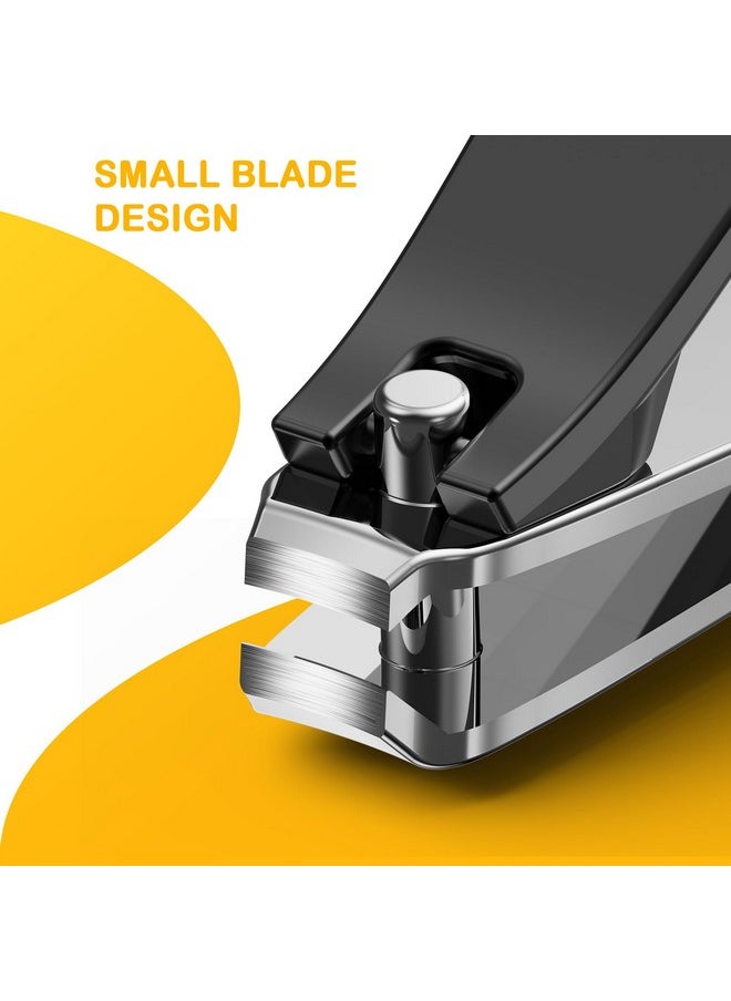 Safe Baby Nail Clippers, Small Jaw Kids Nail Clipper Trimmers For Infants, Child And Toddlers, Precision Nail Grooming Tool For Tiny Fingers And Toes - Black