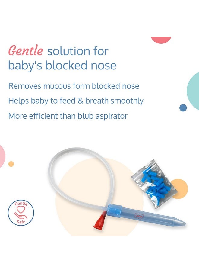 Baby Nasal Aspirator 0-5 Years With Snotsucker Mechanism (Blue)