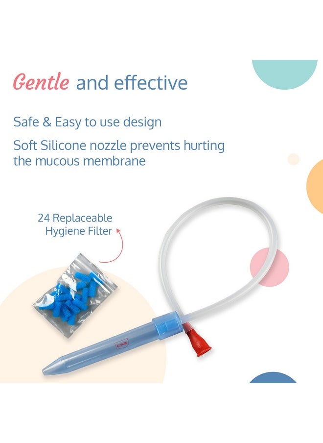 Baby Nasal Aspirator 0-5 Years With Snotsucker Mechanism (Blue)