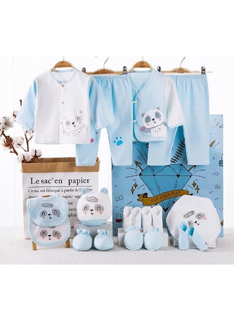 Newborn Baby Gifts Set Newborn Layette Gifts Set Baby Girl Boys Gifts Premium Cotton Baby Clothes Accessories Set Fits Newborn to 3 Months