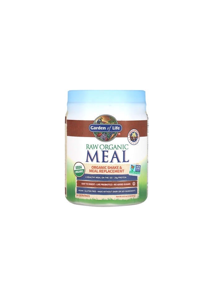 RAW Organic Meal, Shake & Meal Replacement, Vanilla Spiced Chai, 16 oz (454 g)