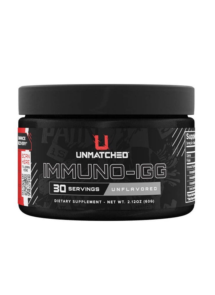 Unmatched Immuno-Igg 30ser Unflavored 60g