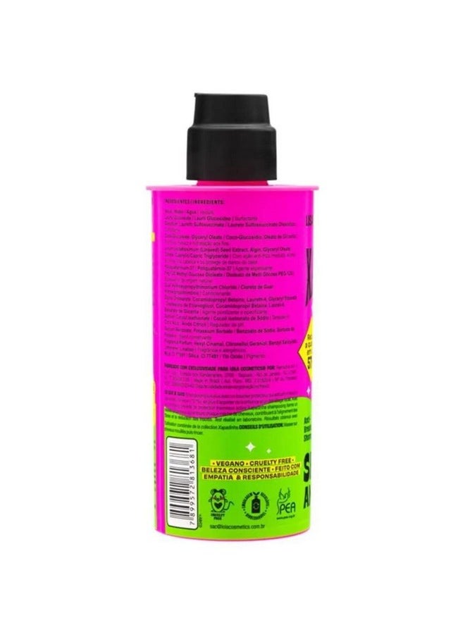 From Rio - Xapadinha - Anti-Breakage Shampoo For Straight Or Straightened Hair, Thermal Protecton, Fiber Alignment, Shine, Frizz Reduction 8.45 Fl Oz