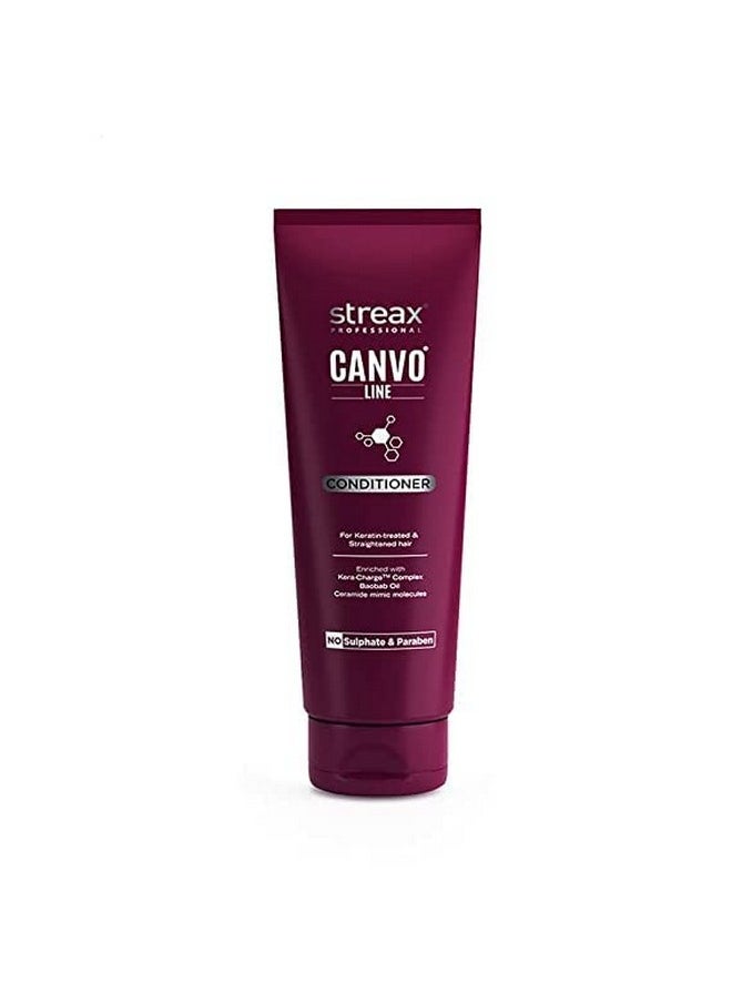 Pro Canvo Line Shampoo, Conditioner & Serum For Straightened Hair